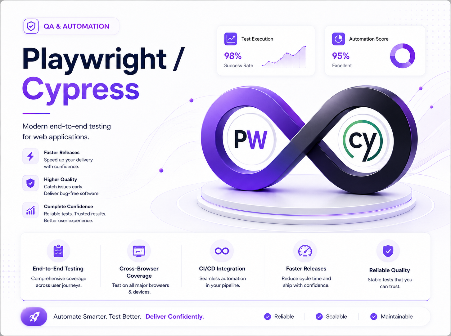 Playwright / Cypress